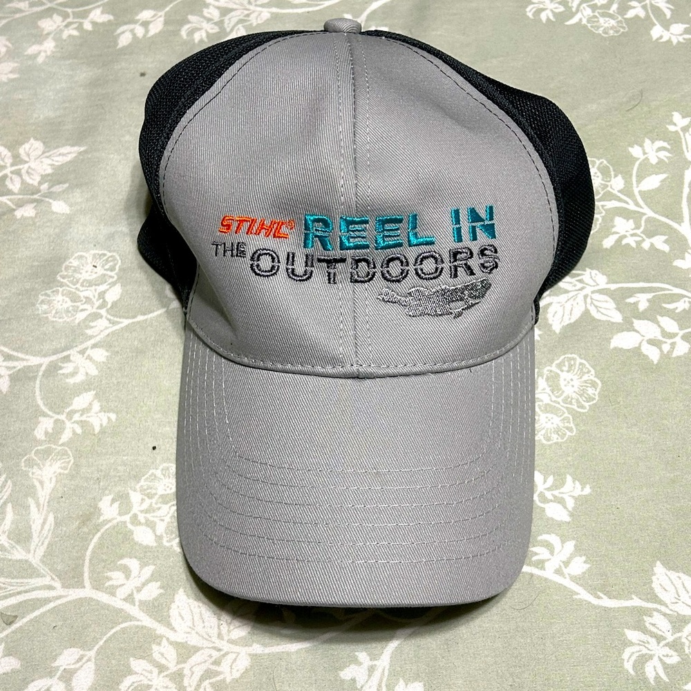 STIHL ‘reel in the outdoors’ moisture wicking outdoorsman’s hat